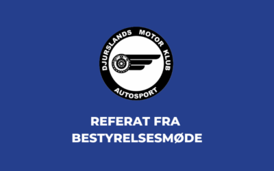 Referat fra bestyrelsesmøde – 4. maj 2022